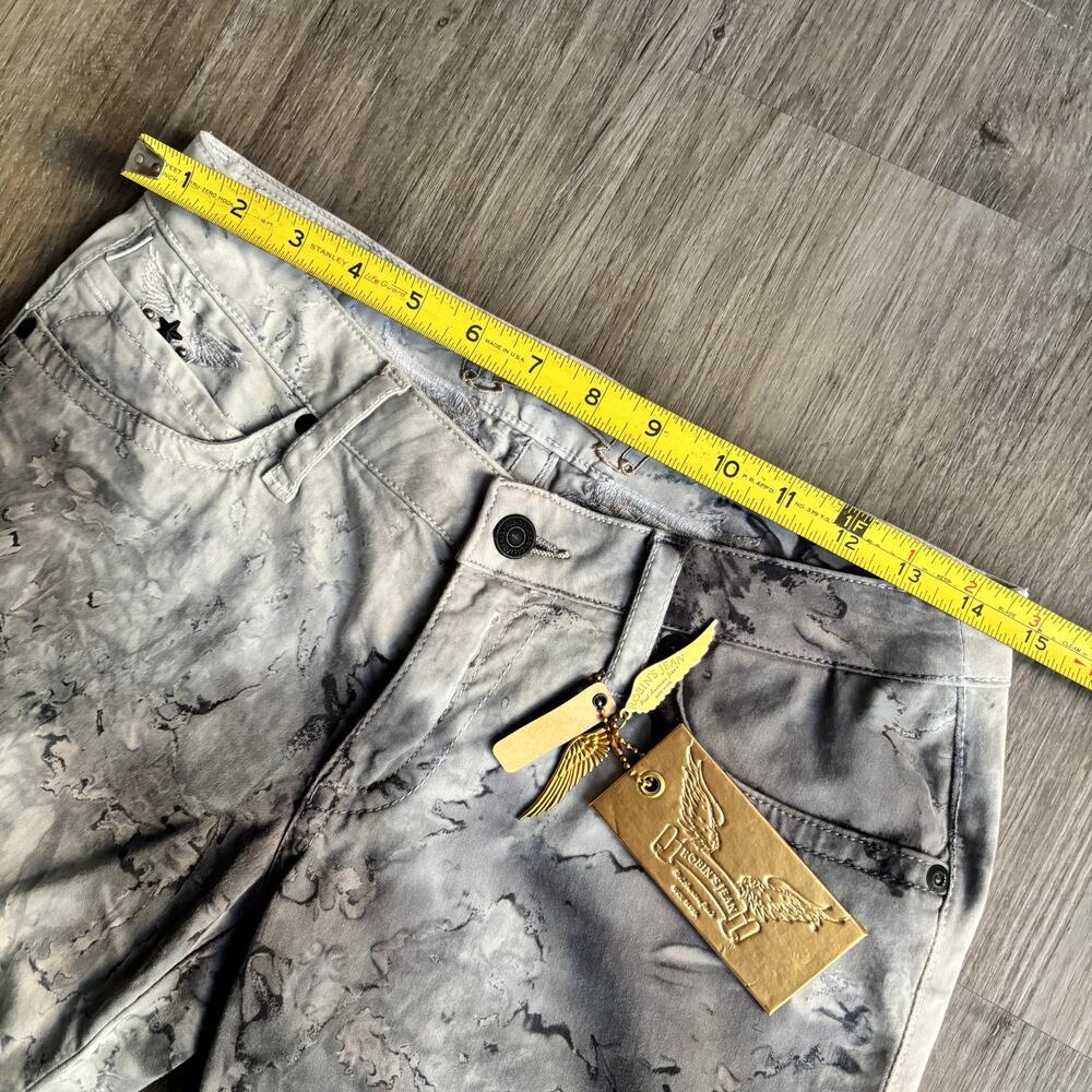 Robin's Zipper Military Skinny Jeans Women's 28 - Picture 7 of 9